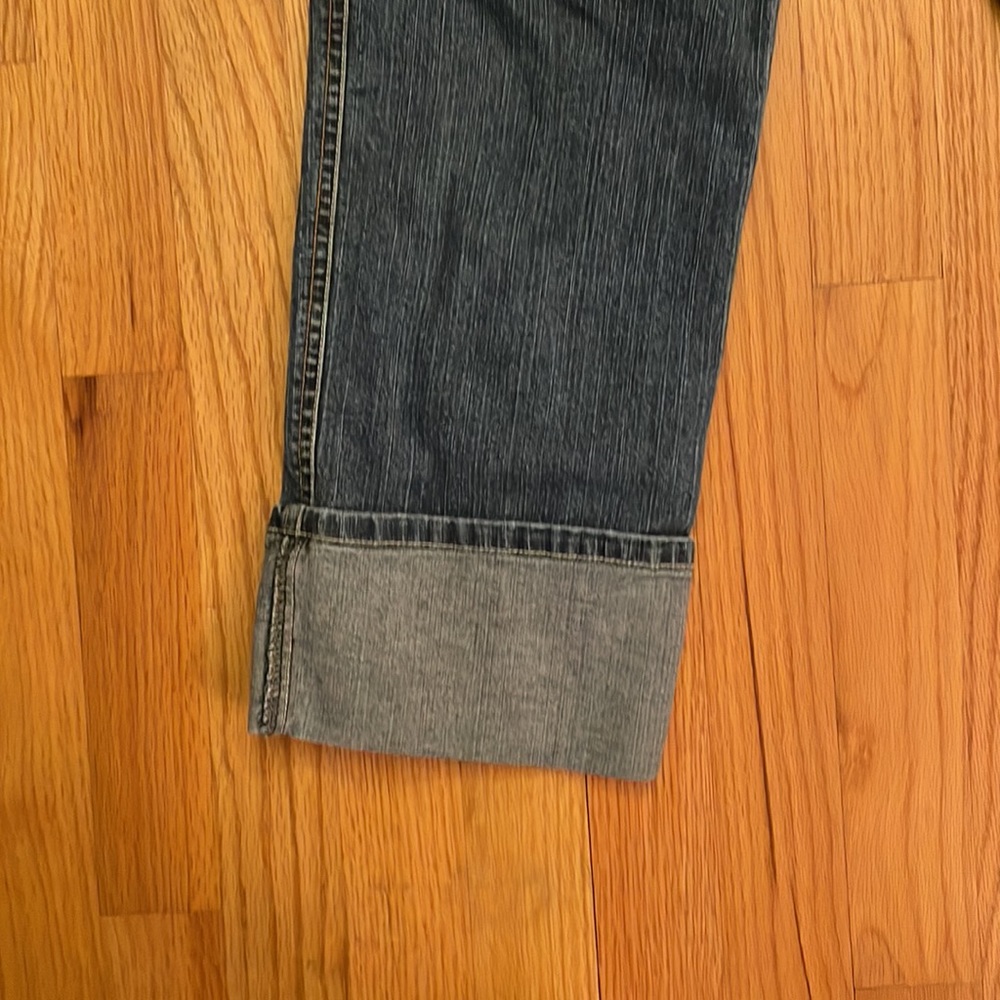 Last Chance! Old Navy Cropped Stretch Jeans, low waist - Picture 3 of 7